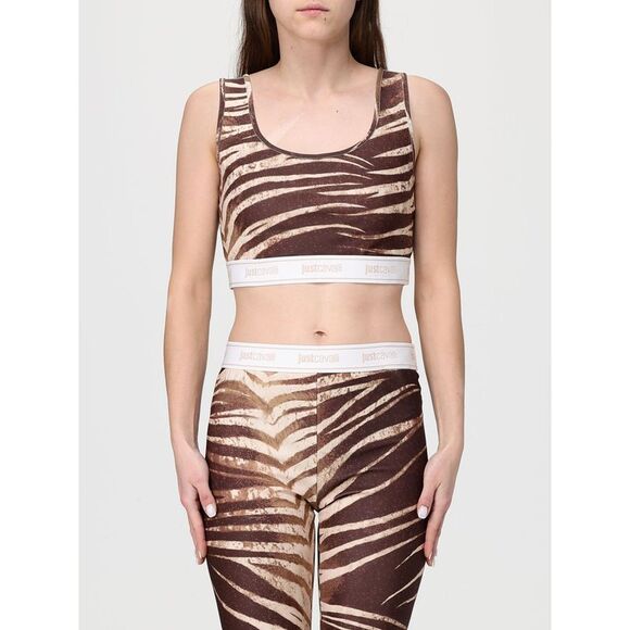 Just Cavalli Top Woman Brown